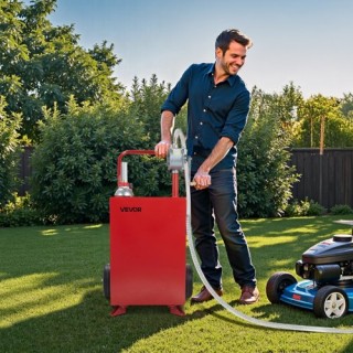 VEVOR 20 Επίπεδος Κύβος Καυσίμου με Χειροκίνητη Αντλία Κόκκινος JSJ... VEVOR 20 Επίπεδος Κύβος Καυσίμου με Χειροκίνητη Αντλία Κόκκινος JSJ...