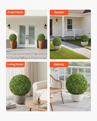 VEVOR Τεχνητή Μπάλα Πράσινου Κουτιού, 584mm, Για Εσωτερική & Εξωτερ... VEVOR Τεχνητή Μπάλα Πράσινου Κουτιού, 584mm, Για Εσωτερική & Εξωτερ...