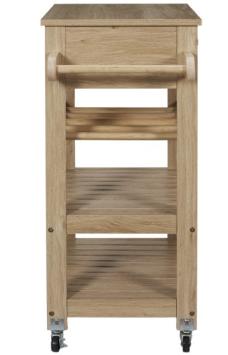 Ξύλινο Τρόλει Κουζίνας με 3 Ράφια και Συρτάρι 65 x 84.5 x 40 cm HD0... Ξύλινο Τρόλει Κουζίνας με 3 Ράφια και Συρτάρι 65 x 84.5 x 40 cm HD0...