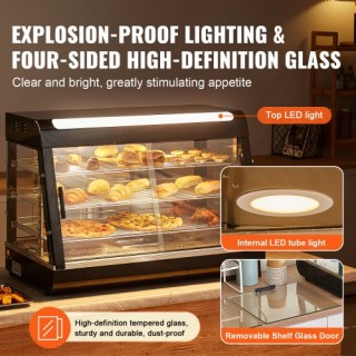 Επαγγελματική Θερμαινόμενη Βιτρίνα 3 Επιπέδων VEVOR TYZSJ3C35YCYVL... Επαγγελματική Θερμαινόμενη Βιτρίνα 3 Επιπέδων VEVOR TYZSJ3C35YCYVL...