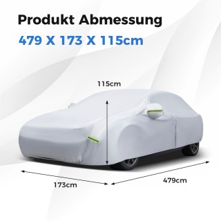 Costway  Ανθεκτικό Κάλυμμα Αυτοκινήτου 3 Στρώσεων με Προστασία από ...