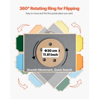 VEVOR Φορητός Πίνακας Παζλ 1000 Κομματιών με Συρτάρι 73x53cm ZMPTB1... VEVOR Φορητός Πίνακας Παζλ 1000 Κομματιών με Συρτάρι 73x53cm ZMPTB1...