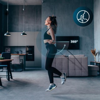 CECOTEC  Επαγγελματικό Σχοινάκι DrumFit Speed Rope από Ατσάλι με Ερ...