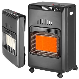 BAKAJI Πτυσσόμενη Σόμπα Αερίου Slim 15 Kg σε Μαύρο Μέταλλο με 3 Ισ... BAKAJI Πτυσσόμενη Σόμπα Αερίου Slim 15 Kg σε Μαύρο Μέταλλο με 3 Ισ...