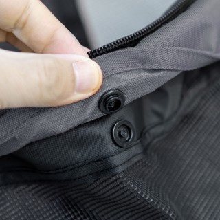 PawHut Πτυσσόμενο Καροτσάκι για Σκύλους με Ρυθμιζόμενο Σκίαστρο, Τσ...