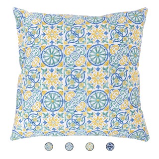 Kooper Διακοσμητικό μαξιλάρι 45x45 cm με αφαιρούμενο κάλυμμα με φερ...