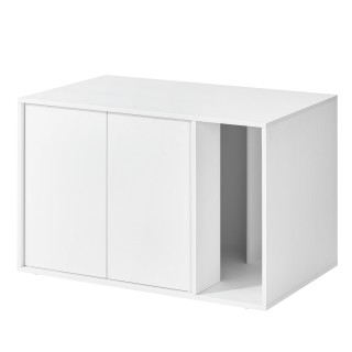 SONGMICS Κομψό Κουτί Απορριμμάτων Γάτας 80x50x53cm - Γρήγορη Συναρμ...