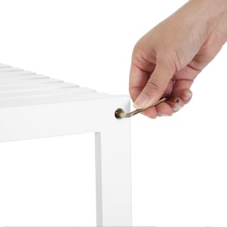 SONGMICS Ράφι Αποθήκευσης Μπάνιου 5 Επιπέδων 60 x 26 x 130 cm από Μ... SONGMICS Ράφι Αποθήκευσης Μπάνιου 5 Επιπέδων 60 x 26 x 130 cm από Μ...