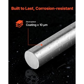 VEVOR Ράβδος Γραμμικής Κίνησης 25mm x 1000mm, Άξονας SFC25 από Άνθρ... VEVOR Ράβδος Γραμμικής Κίνησης 25mm x 1000mm, Άξονας SFC25 από Άνθρ...