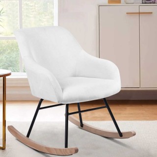 BAKAJI Πολυθρόνα Καρέκλα Κουνιστή Χαλάρωσης Υφασμάτινη και Μεταλλι... BAKAJI Πολυθρόνα Καρέκλα Κουνιστή Χαλάρωσης Υφασμάτινη και Μεταλλι...