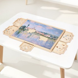 VEVOR Φορητό Ξύλινο Πλαίσιο Παζλ 1000 Κομματιών 74x53cm με Συρτάρια... VEVOR Φορητό Ξύλινο Πλαίσιο Παζλ 1000 Κομματιών 74x53cm με Συρτάρια...