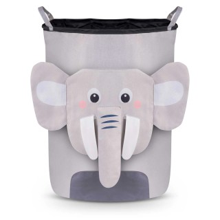 Παιδικό Καλάθι Αποθήκευσης 34 x 54cm Γκρι Ελεφαντάκι 740228 Nukido Παιδικό Καλάθι Αποθήκευσης 34 x 54cm Γκρι Ελεφαντάκι 740228 Nukido
