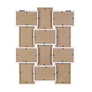 Κορνίζα Κολάζ για 12 Φωτογραφίες 44 x 58 x 3 cm Μπεζ / Λευκό HD4218... Κορνίζα Κολάζ για 12 Φωτογραφίες 44 x 58 x 3 cm Μπεζ / Λευκό HD4218...