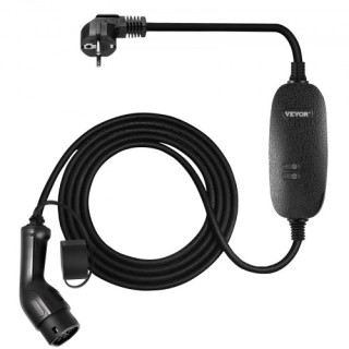 Φορητός Φορτιστής EV Τύπου 2, 10A, 6μ Καλώδιο, Schuko Πρίζα, IP66, ...