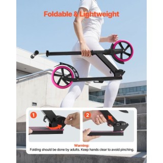 VEVOR Παιδικό Σκούτερ Δύο Τροχών με Ρυθμιζόμενο Τιμόνι, Αντιολισθητ... VEVOR Παιδικό Σκούτερ Δύο Τροχών με Ρυθμιζόμενο Τιμόνι, Αντιολισθητ...