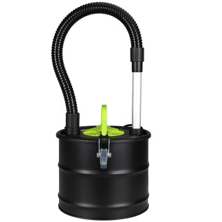 BAKAJI  Απορροφητήρας Στάχτης με Φυσητήρα 800W Σκούπα Στάχτης για Σ...