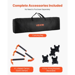 VEVOR Φορητή Πτυσσόμενη Εργαλειοθήκη 1865 x 1261 mm 2041 kg BXSGZTP...