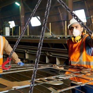 Αλυσίδα Ανύψωσης 4 Σκέλη 3/8 x 10 VEVOR G80 με Γάντζους 18400 lbs  ...