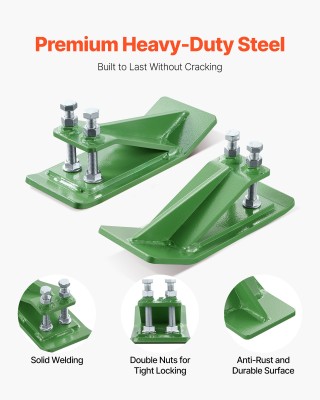 VEVOR Προστατευτικό Άκρων Τρακτέρ, 2PCS, Διαστάσεις 12.8 x 4.53 x 3...