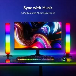 Κολόνα Φωτισμού LED RGB με Τηλεχειριστήριο – Διακοσμητικός Φωτισμός...