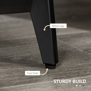 Ντουλάπα παπουτσιών HOMCOM Hallway σε μοριοσανίδα και μέταλλο με 3 ... Ντουλάπα παπουτσιών HOMCOM Hallway σε μοριοσανίδα και μέταλλο με 3 ...