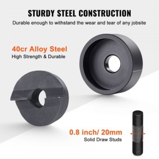 Σετ Υδραυλικών Διατρητικών VEVOR για Μέταλλο και Πλαστικό  SDDKQCTX...