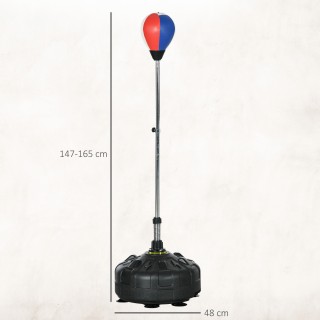 SPORTNOW Μπάλα Πυγμαχίας με Βάση Γεμιζόμενη και Βεντούζες, Ρυθμιζόμ... SPORTNOW Μπάλα Πυγμαχίας με Βάση Γεμιζόμενη και Βεντούζες, Ρυθμιζόμ...