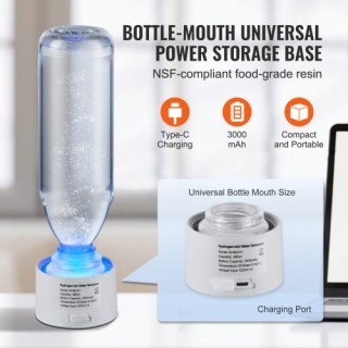 Φορητή Συσκευή Παραγωγής Υδρογονούχου Νερού VEVOR, 380 ml  QSPFQSXQ...