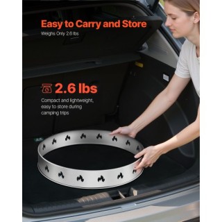 VEVOR Βάση για Σόλο Σόμπα Bonfire 68.6 cm Αντικαπνιστικό Τζάκι HKZJ... VEVOR Βάση για Σόλο Σόμπα Bonfire 68.6 cm Αντικαπνιστικό Τζάκι HKZJ...