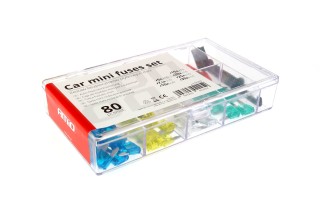 AMiO Ασφάλειες αυτοκινήτου τύπου λεπίδας mini κουτί 80 τεμ ΜΙ... AMiO Ασφάλειες αυτοκινήτου τύπου λεπίδας mini κουτί 80 τεμ ΜΙ...