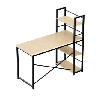 MarkAdler Γραφείο Leader 4.0 με Ενσωματωμένη Βιβλιοθήκη 120x60x75 ε...