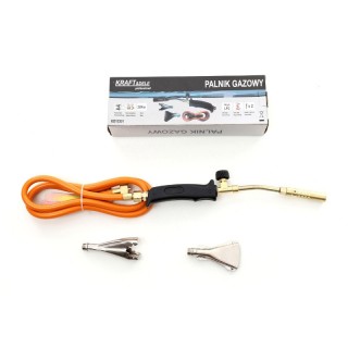 Φλόγιστρο Αερίου με Μπουρού και 3 Ακροφύσια Kraft&Dele KD-10301 Φλόγιστρο Αερίου με Μπουρού και 3 Ακροφύσια Kraft&Dele KD-10301