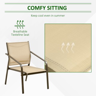 Σετ Έπιπλα Κήπου Outsunny 4 τεμαχίων, Σαλόνι εξωτερικού χώρου με 2 ... Σετ Έπιπλα Κήπου Outsunny 4 τεμαχίων, Σαλόνι εξωτερικού χώρου με 2 ...