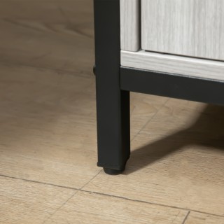 HOMCOM Μοντέρνος Ξύλινος Μπουφές με 2 Ντουλάπες και Ράφια, 100x34x8... HOMCOM Μοντέρνος Ξύλινος Μπουφές με 2 Ντουλάπες και Ράφια, 100x34x8...