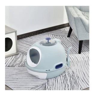 Φορητή Κλειστή Τουαλέτα Γάτας με Φτυαράκι 47 x 55 x 44 cm PawHut D3... Φορητή Κλειστή Τουαλέτα Γάτας με Φτυαράκι 47 x 55 x 44 cm PawHut D3...