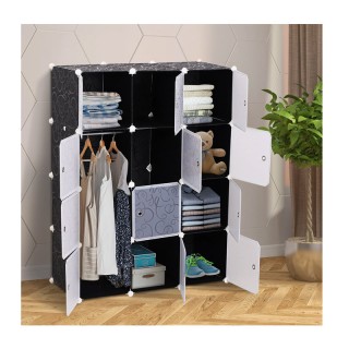 Φορητή Ντουλάπα 111 x 47 x 145 cm HOMCOM 831-249 Φορητή Ντουλάπα 111 x 47 x 145 cm HOMCOM 831-249