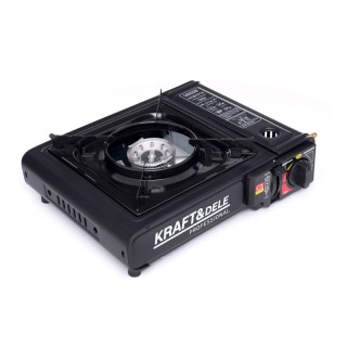 Φορητή Εστία Υγραερίου Μονή 2.2 kW Kraft&Dele KD-10499