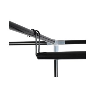 Φορητή Υφασμάτινη Ντουλάπα με Μεταλλικό Σκελετό 103 x 43 x 170 cm S...