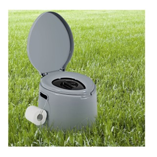 Φορητή Τουαλέτα Κάμπινγκ 41 x 49 x 34 cm Costway HW63911GR Φορητή Τουαλέτα Κάμπινγκ 41 x 49 x 34 cm Costway HW63911GR