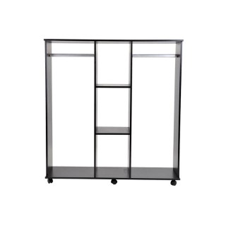 Φορητή Ξύλινη Ντουλάπα 120 x 40 x 128 cm HOMCOM 02-0601 Φορητή Ξύλινη Ντουλάπα 120 x 40 x 128 cm HOMCOM 02-0601