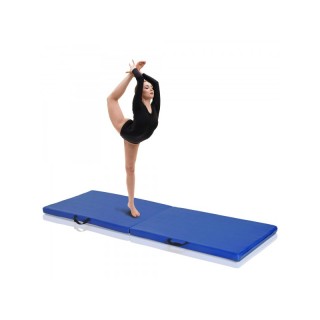 Φορητό Αναδιπλούμενο Στρώμα Γυμναστικής Χρώματος Μπλε HOMCOM A93-033BU Φορητό Αναδιπλούμενο Στρώμα Γυμναστικής Χρώματος Μπλε HOMCOM A93-033BU