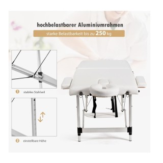 Φορητό Αναδιπλούμενο Επαγγελματικό Κρεβάτι - Κλίνη Μασάζ Φυσικοθερα...