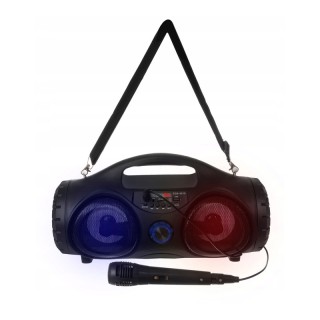 Φορητό Ασύρματο Ηχείο Bluetooth FM με Μικρόφωνο και Τηλεχειριστήριο...