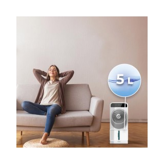 Φορητό Κλιματιστικό Air Cooler 28 W με μοτέρ DC, 5 λίτρων, 12 ταχυτ... Φορητό Κλιματιστικό Air Cooler 28 W με μοτέρ DC, 5 λίτρων, 12 ταχυτ...