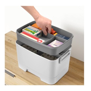 Φορητό Πλαστικό Κουτί Αποθήκευσης Φαρμάκων 33 x 23 x 23 cm Bakaji 0...