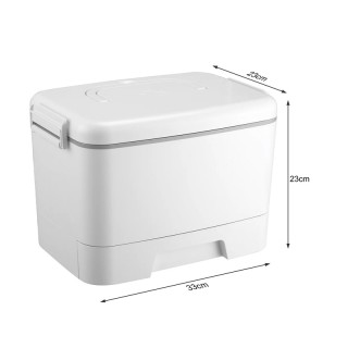 Φορητό Πλαστικό Κουτί Αποθήκευσης Φαρμάκων 33 x 23 x 23 cm Bakaji 0...