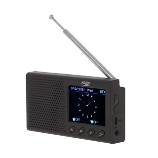 Φορητό Ραδιόφωνο με Bluetooth και Έγχρωμη Οθόνη LCD Adler AD-1198 Φορητό Ραδιόφωνο με Bluetooth και Έγχρωμη Οθόνη LCD Adler AD-1198