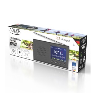 Φορητό Ραδιόφωνο με Bluetooth και Έγχρωμη Οθόνη LCD Adler AD-1198 Φορητό Ραδιόφωνο με Bluetooth και Έγχρωμη Οθόνη LCD Adler AD-1198