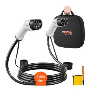Φορητός Επιτοίχιος Φορτιστής Ηλεκτρικού Αυτοκινήτου EV Type 2 11 kW... Φορητός Επιτοίχιος Φορτιστής Ηλεκτρικού Αυτοκινήτου EV Type 2 11 kW...