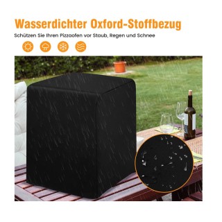 Φορητός Φούρνος Πίτσας με Κάρβουνο Πολλαπλών Χρήσεων 4 σε 1 36 x 33...